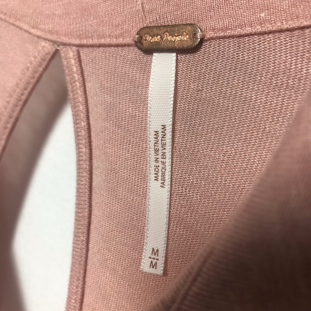 Free People Best Girl Tunic Tiered High Low Ruffles Keyhole Back Dress Medium - Picture 8 of 14